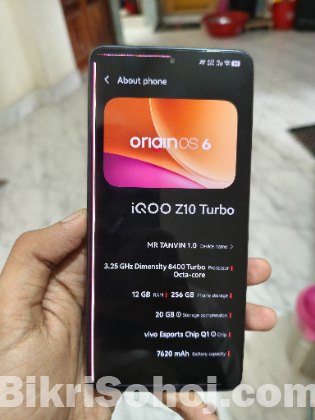 Iqoo Z10 turbo